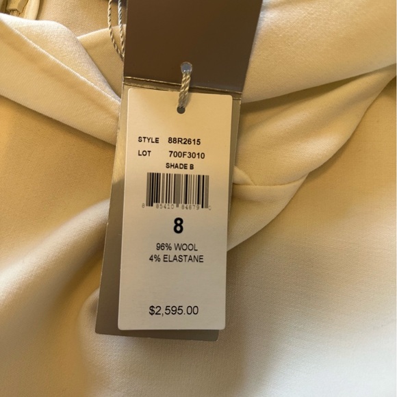 NWT Ralph Lauren Purple Label Soft Stretch Wool Dress Size 8 - Picture 13 of 14